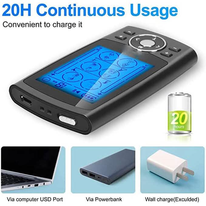 24 Modes Muscle Stimulator for Pain Relief Therapy