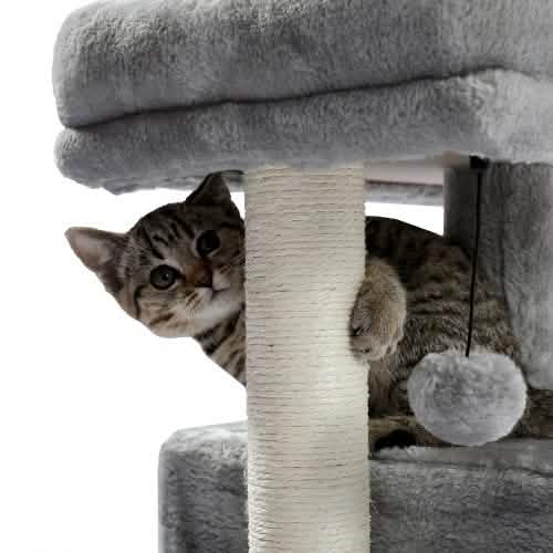 28.4" Cat Tree for Indoor Cats Tower