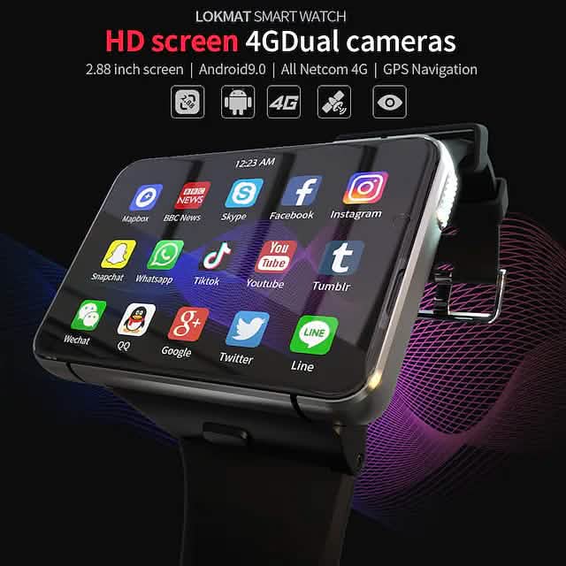 2.88 Inch Fitness Running Smartwatch