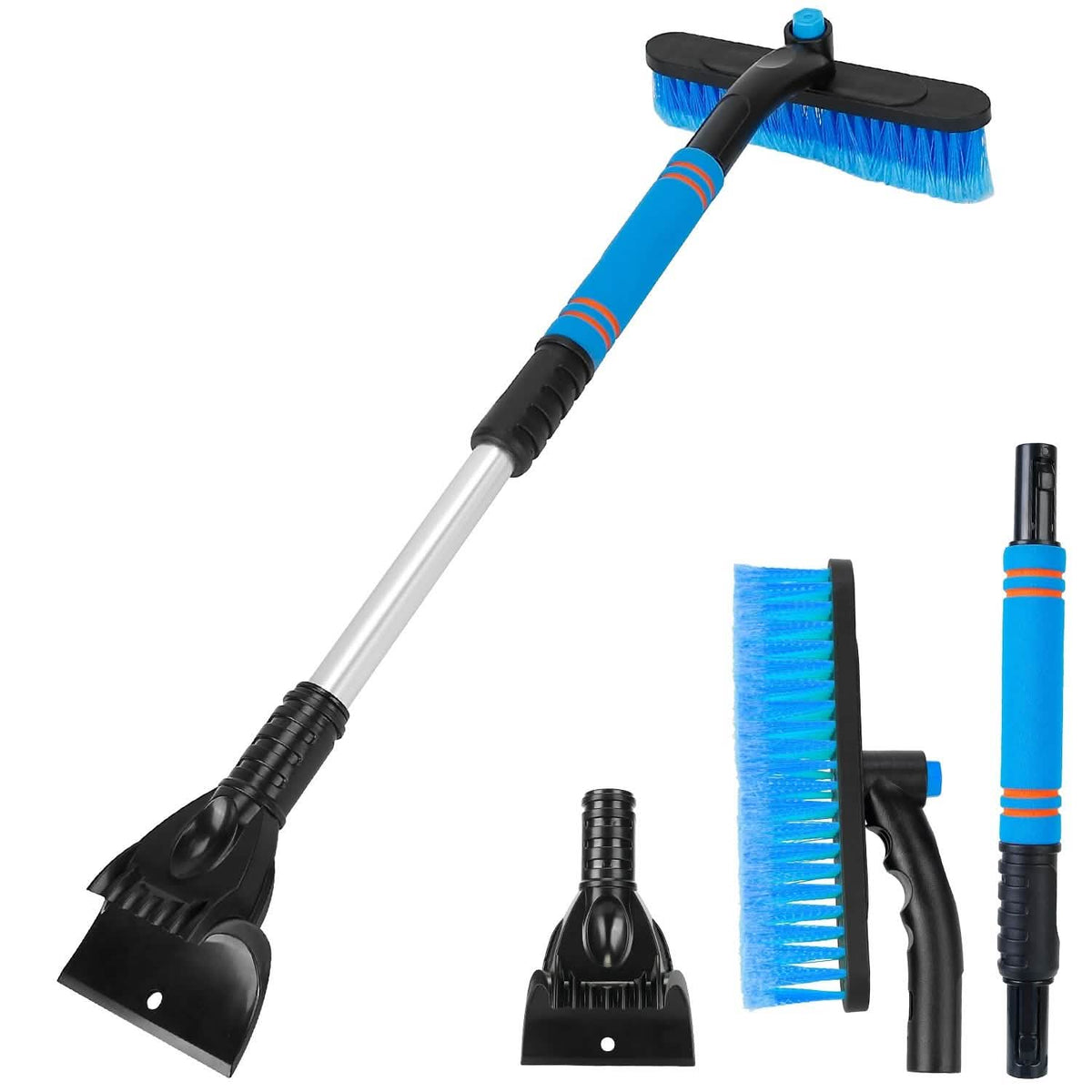 3-in-1 Extendable Windshield Ice Scraper