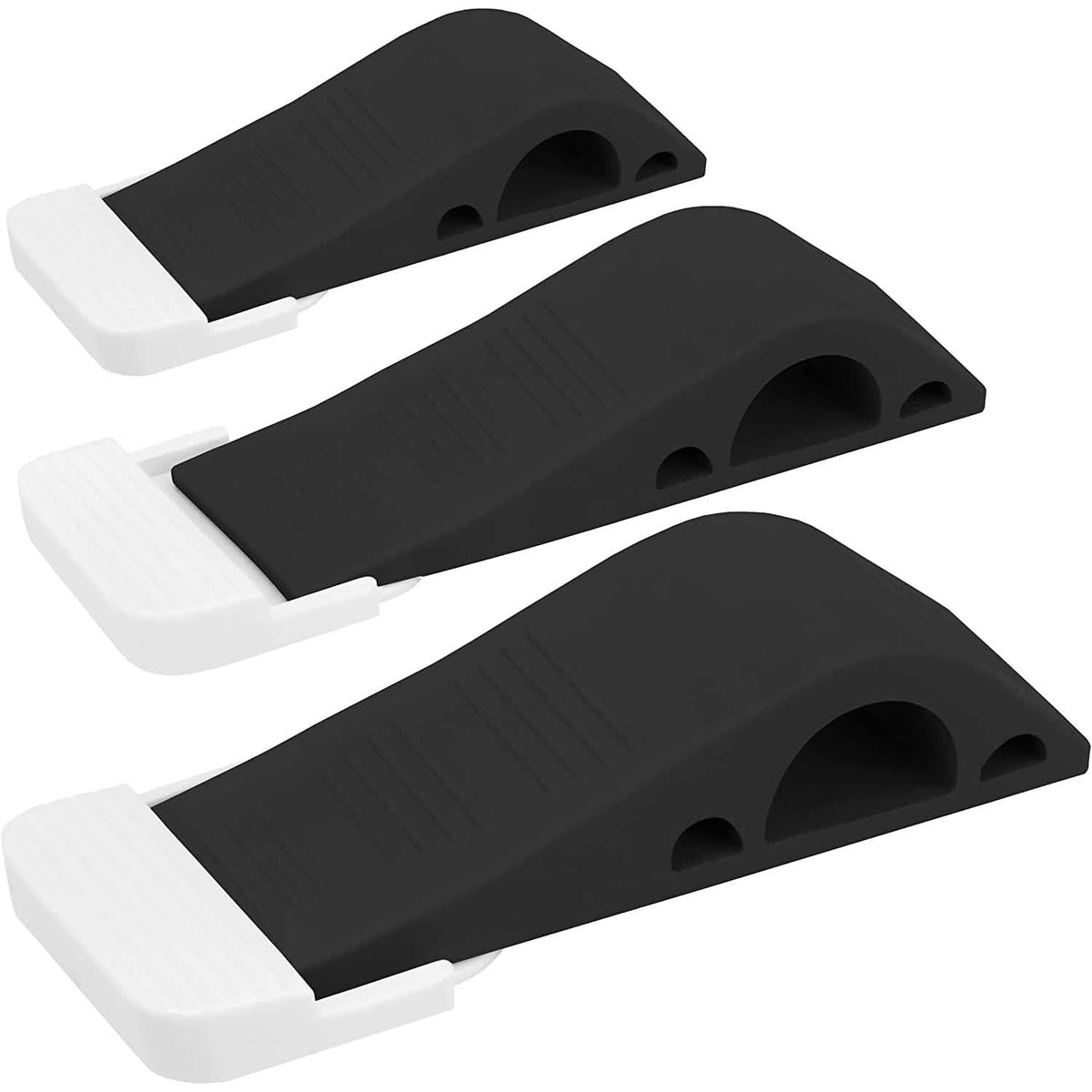 3-Pack: Wundermax Rubber Security Door Stoppers