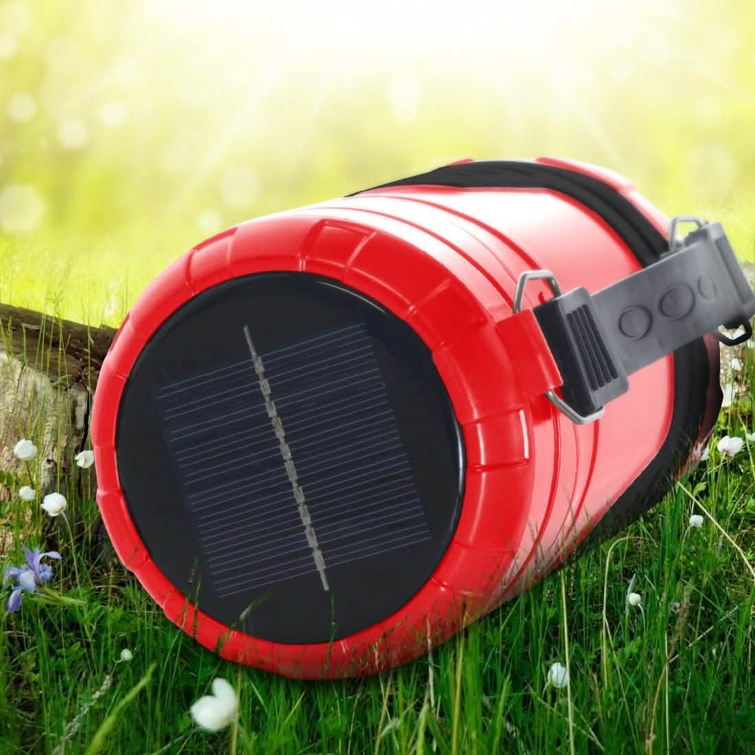 360-Degree Solar Powered LED 5-in-1 Lantern