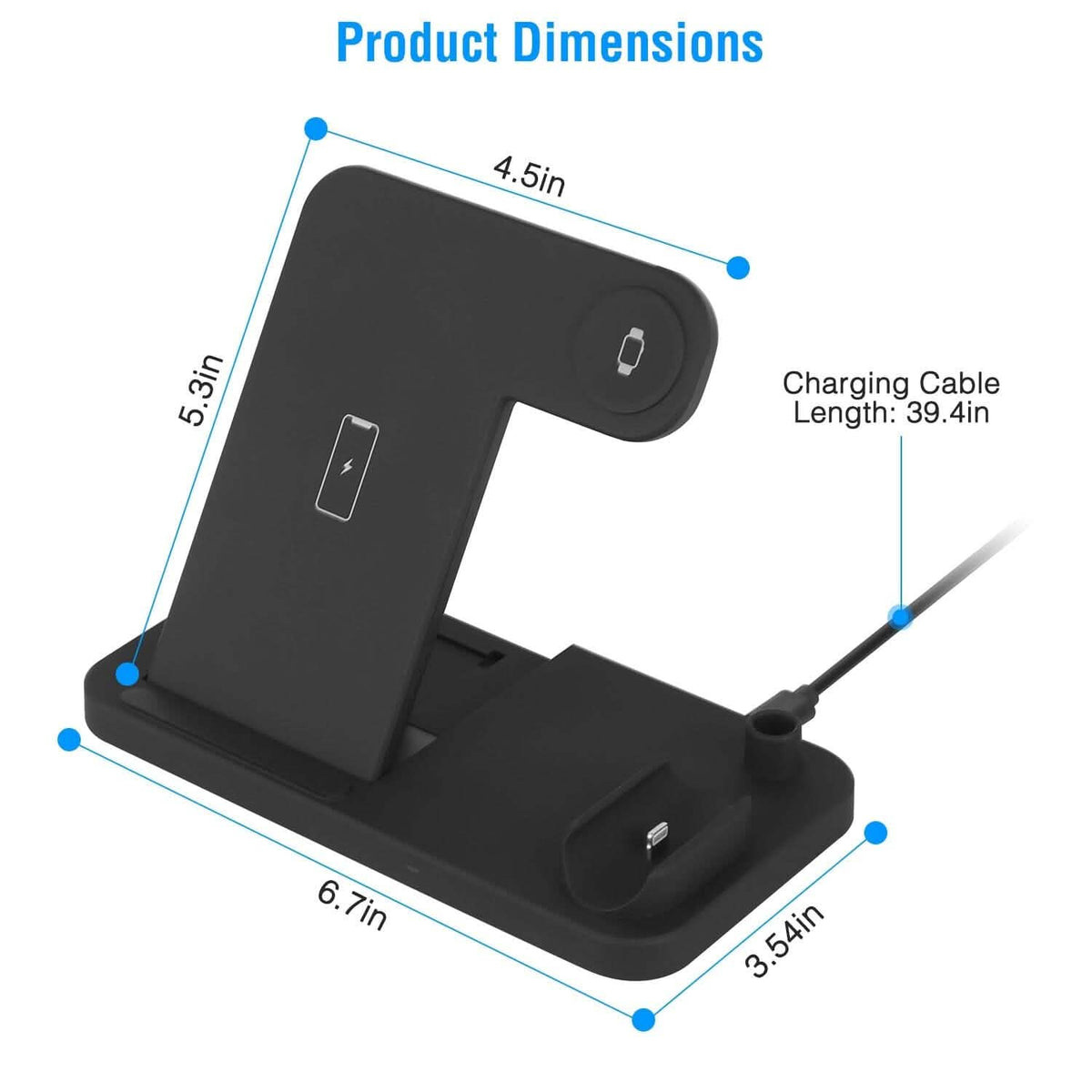 4-in-1 Foldable Wireless Charger
