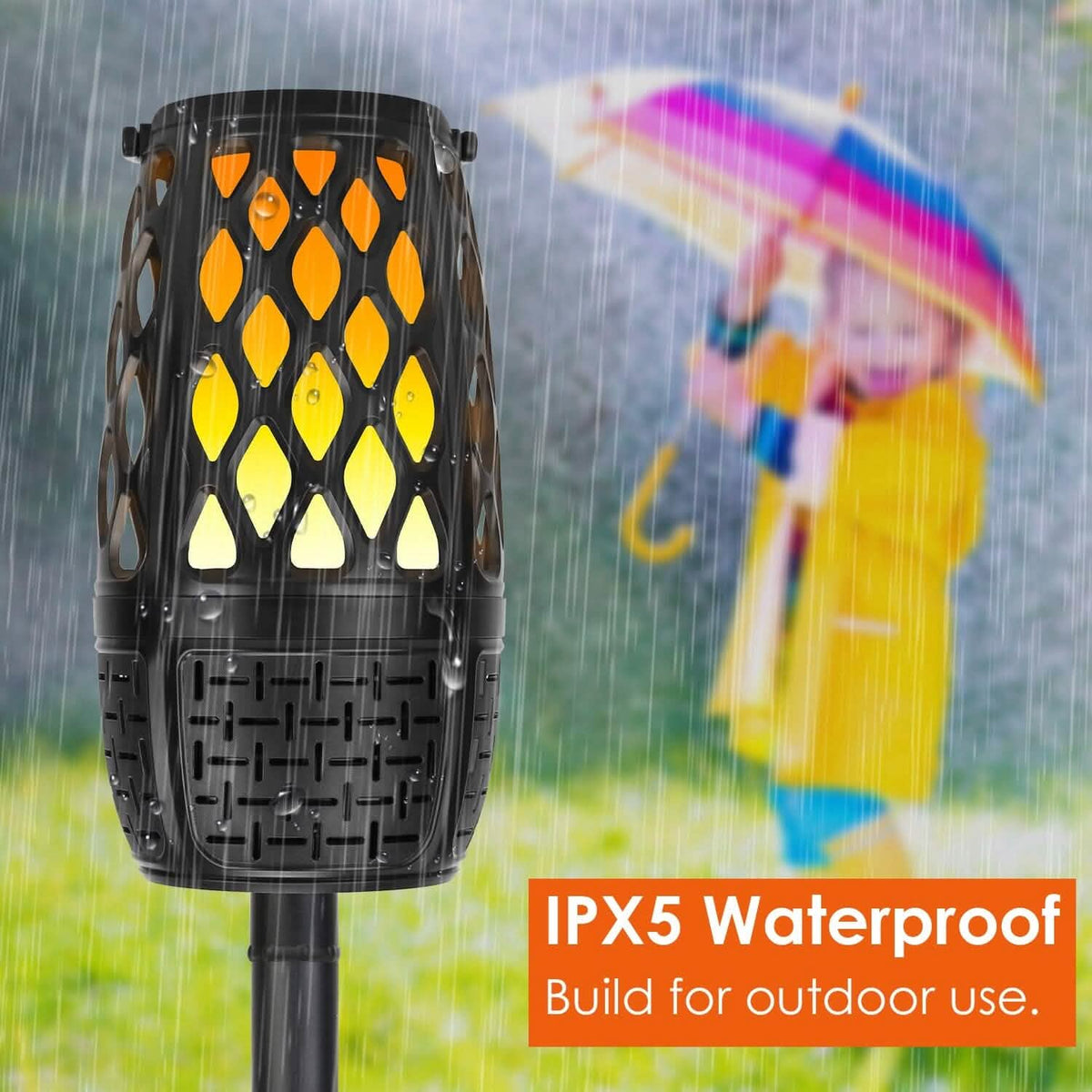 4-in-1 Wireless 5.3 IPX5 Waterproof Outdoor Speaker