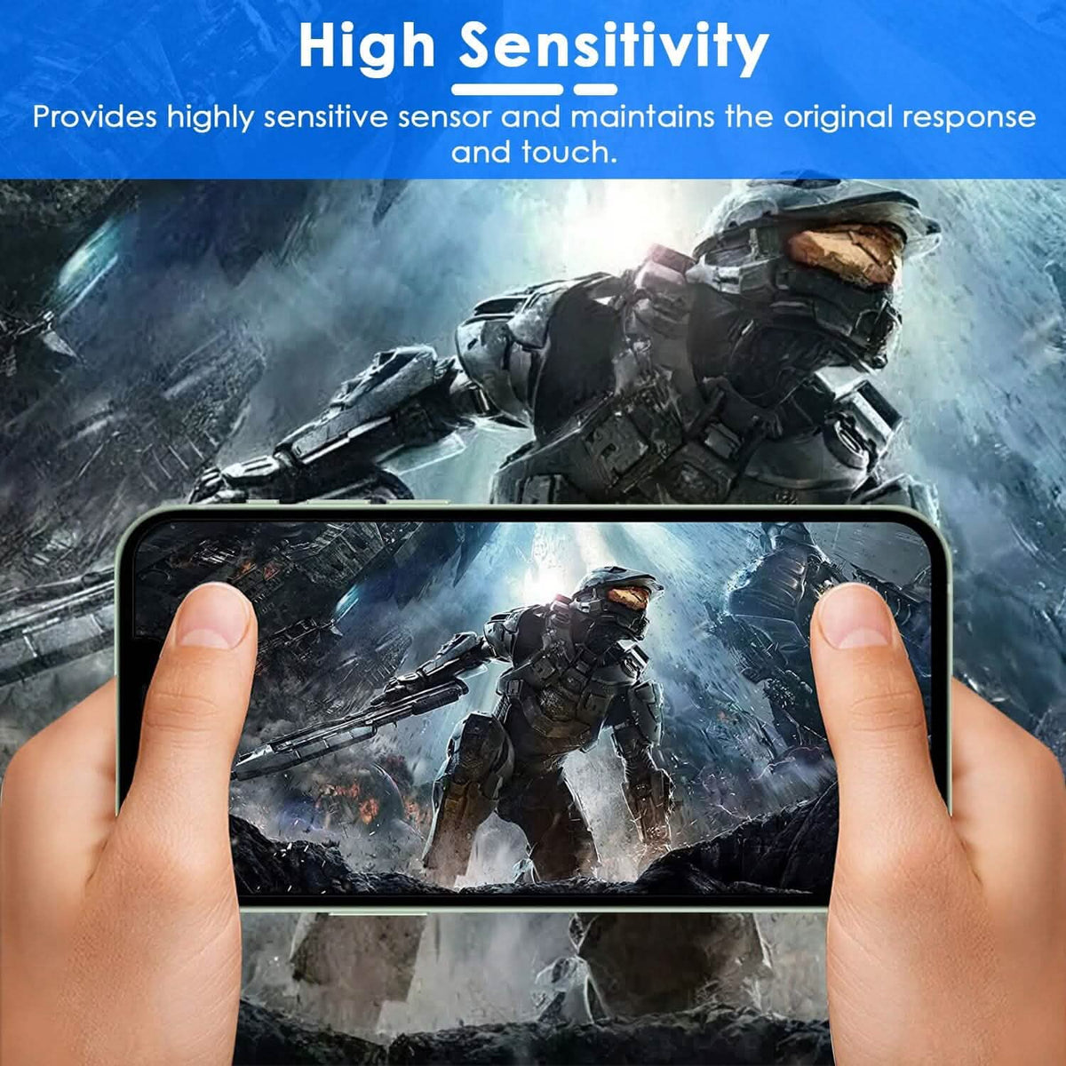 4-Pack: Clear Screen and Camera Lens Protector Set
