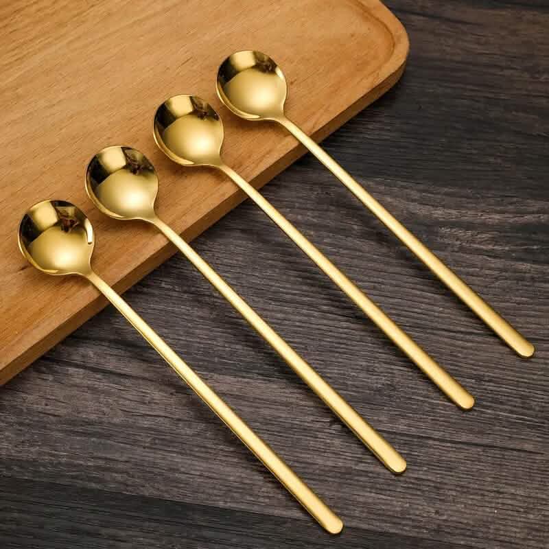 4-Piece: 6.85'' Coffee Espresso Spoons