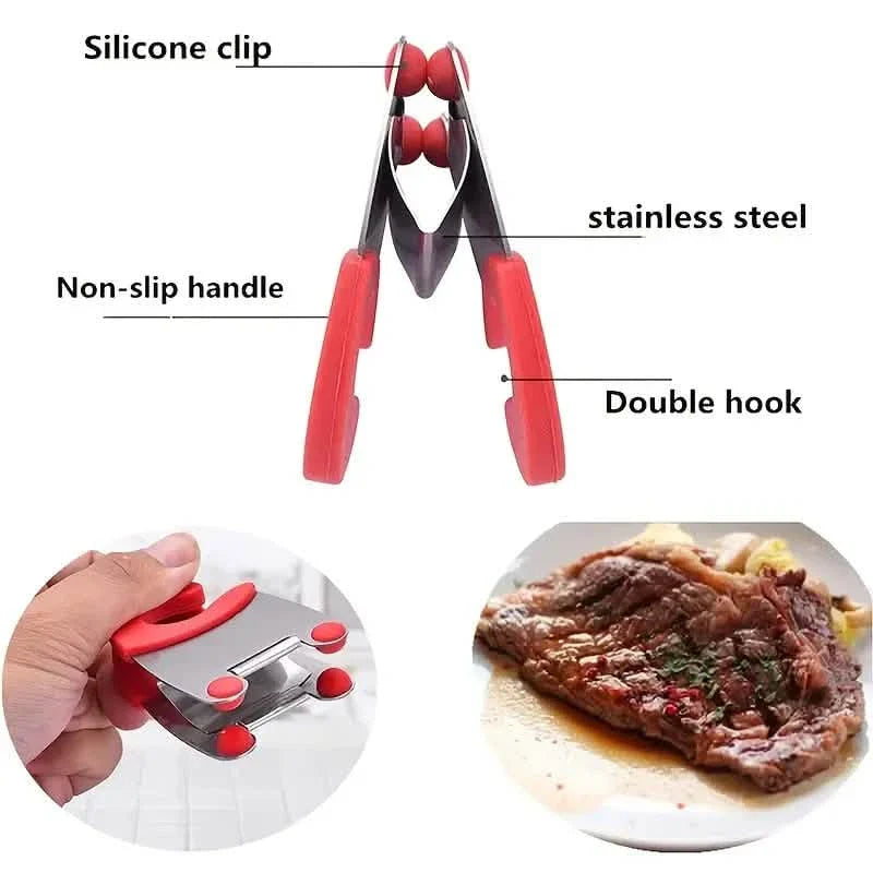 4-Pieces: Stainless Steel Pot Spoon Holder