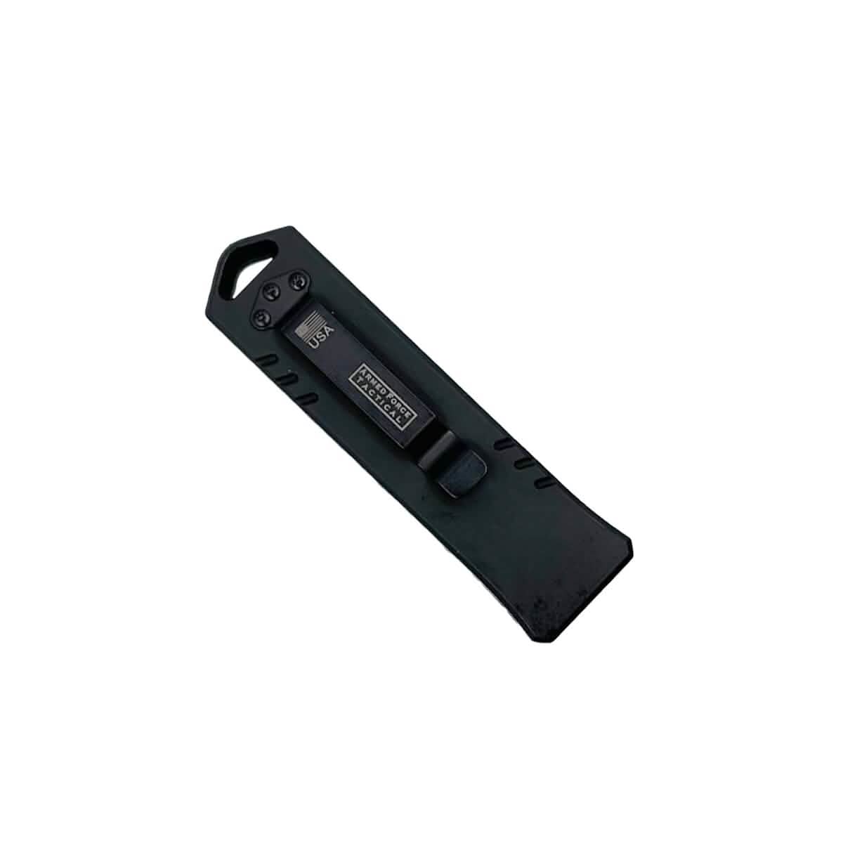 2-Pack: 4.5" Dagger Blade OTF Knife with Belt Clip