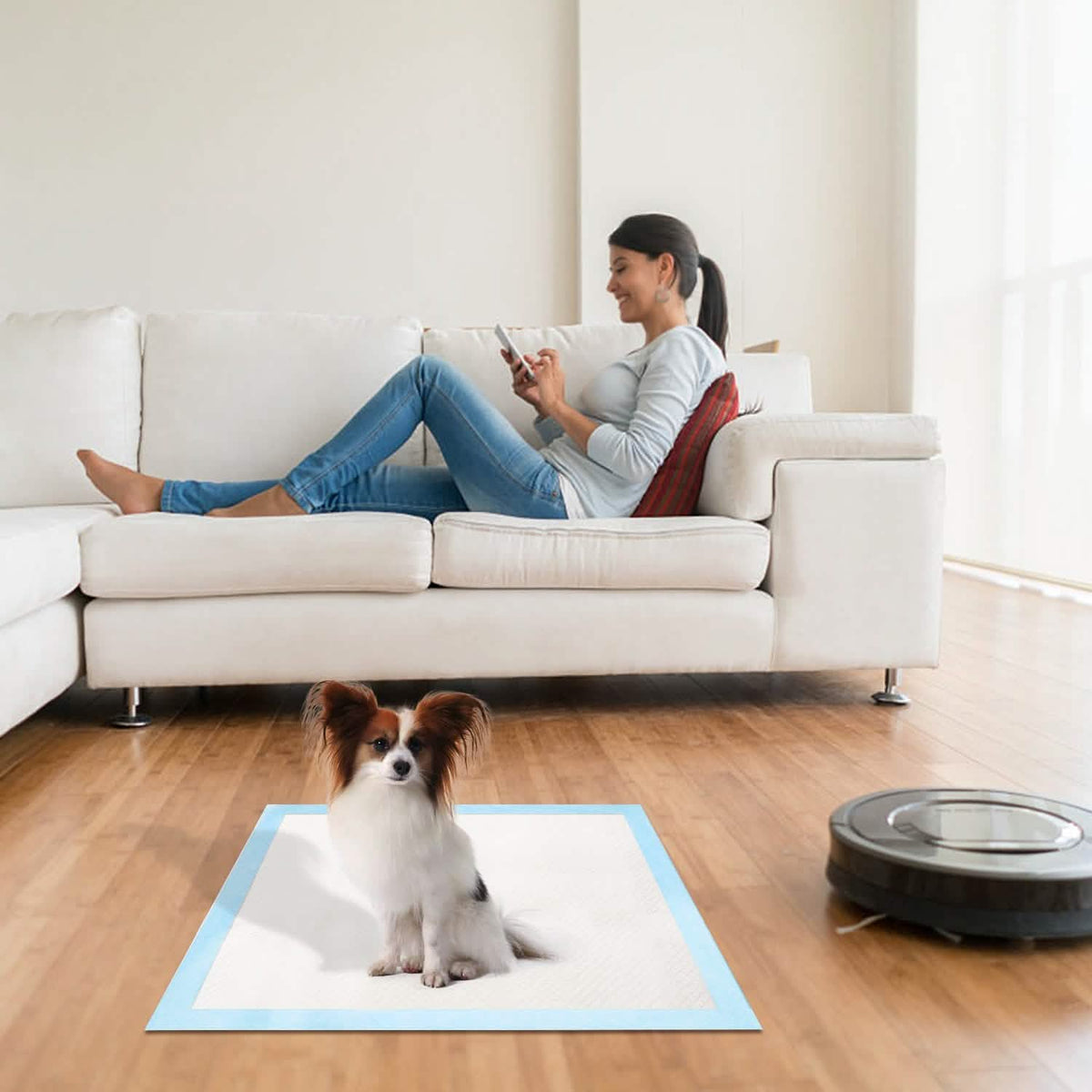 50-Piece: Dog Training Pads