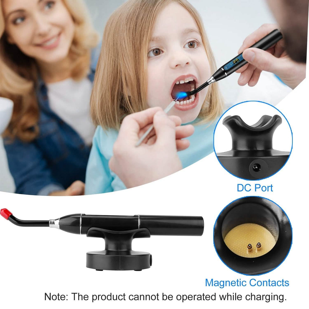 5W Cordless Dental LED Curing Light