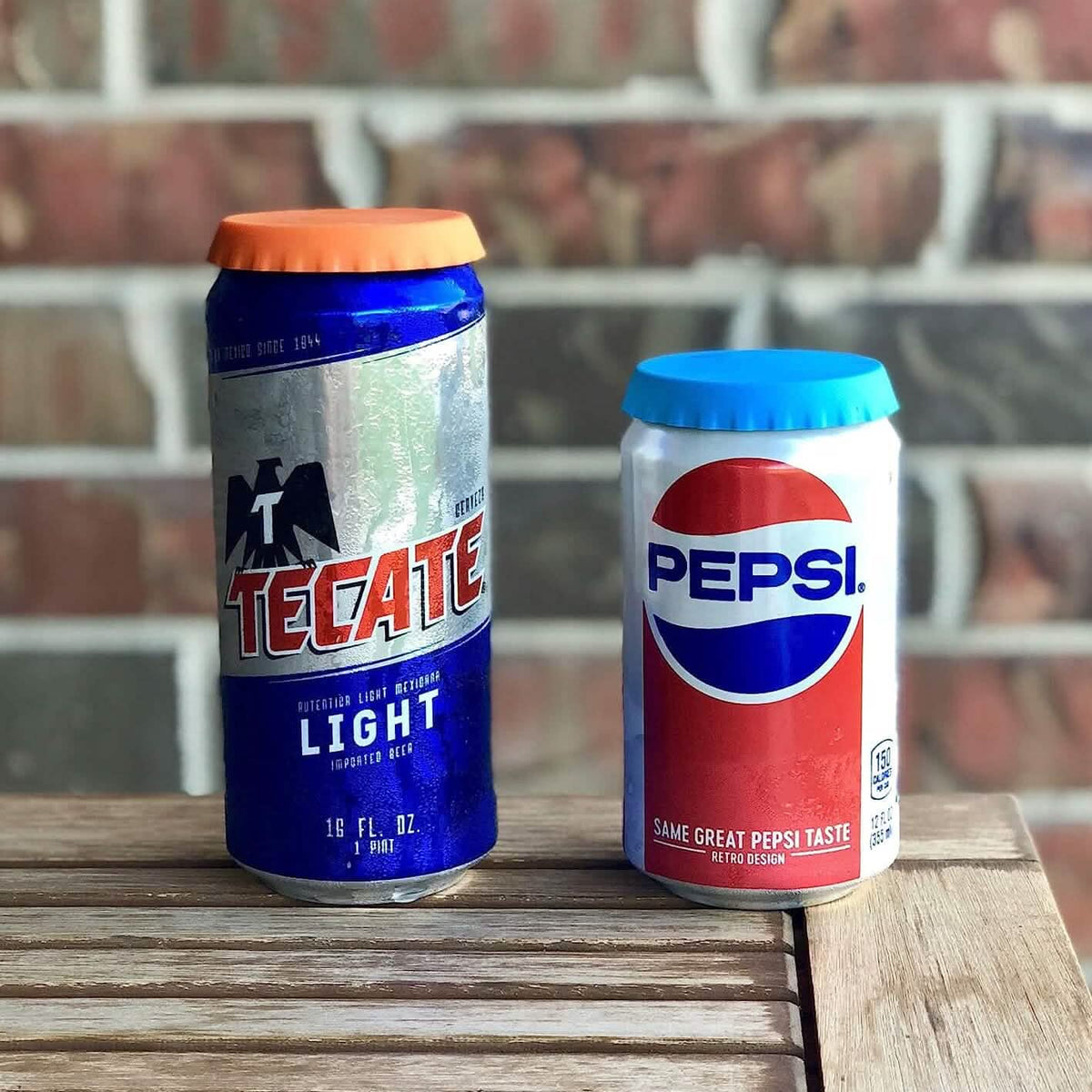 6-Pack: Silicone Can Lids Fits Standard Soda Cans