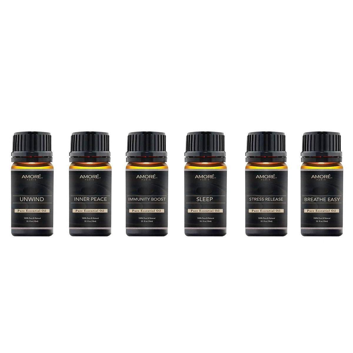 6-Pack: Well-Being Yoga Aromatherapy Essential Oil Gift Set