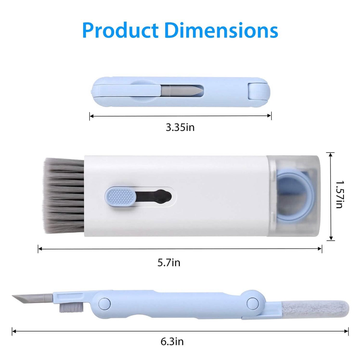 7-in-1 Laptop Keyboard Dust Cleaner Brush
