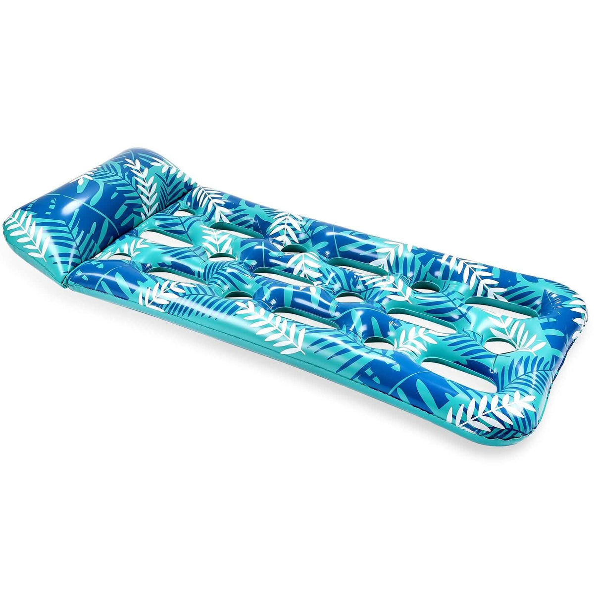 70" x 30" Inflatable Lounge Pool with Headrest