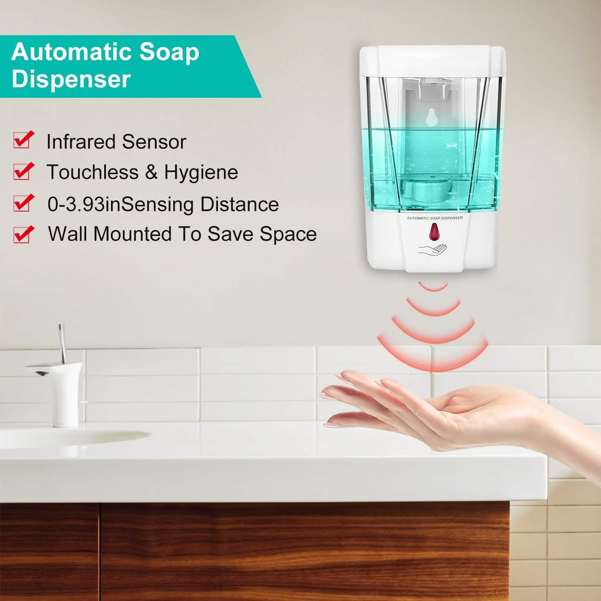 700ML Automatic Soap Dispenser