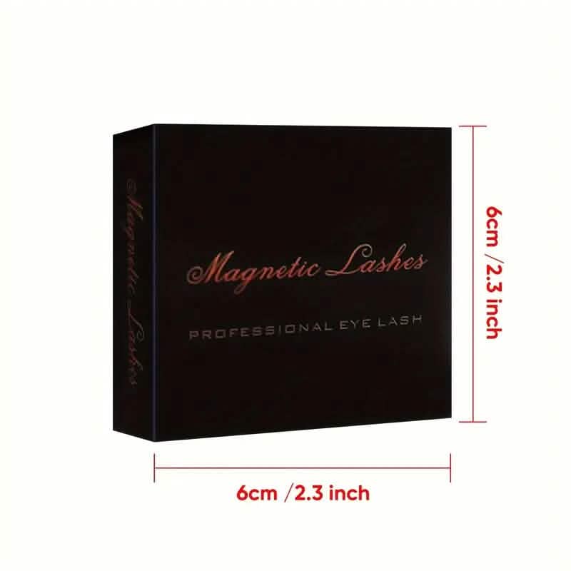 8-Pairs: Reusable Magnetic Dual 3D False Eyelashes Kit