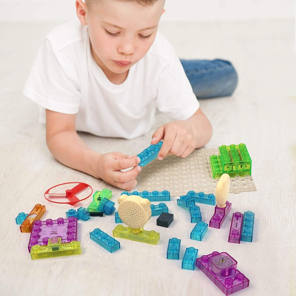 Pantheon Circuit Kit with Lighted Bricks