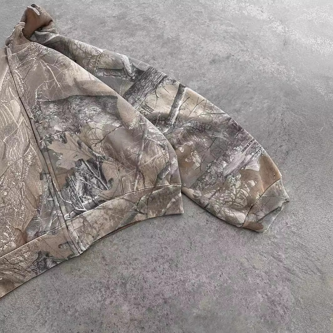 Urban Camo Retro Hoodie