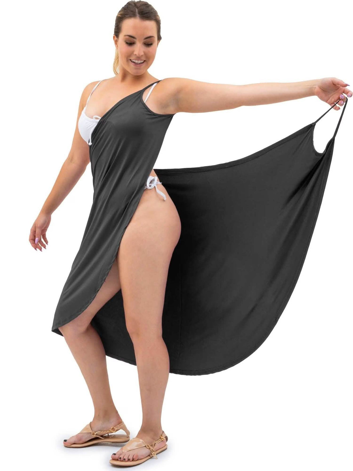 Wearable Bath Towel for Adults