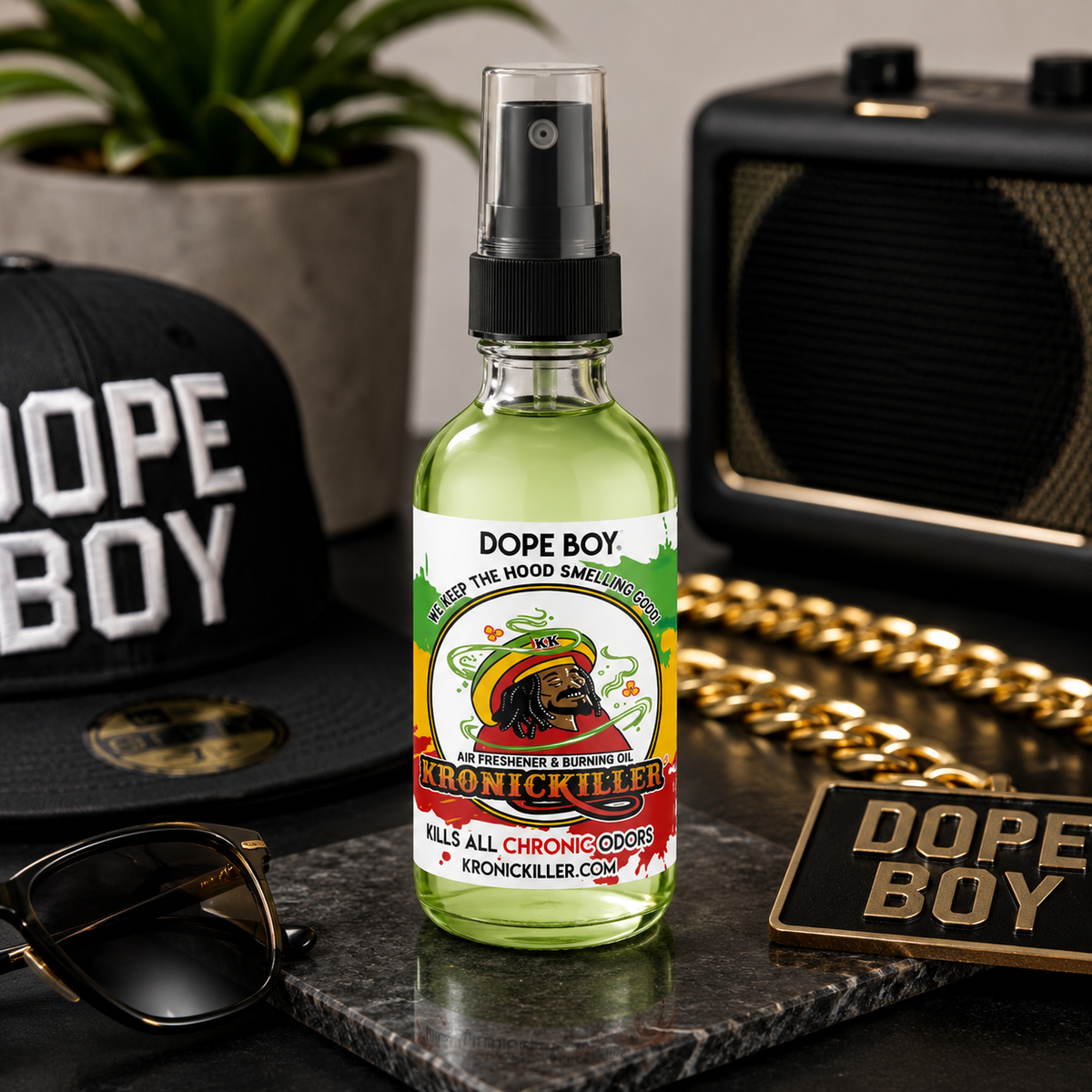 Kronickiller Dope Boy Air Freshener & Burning Oil