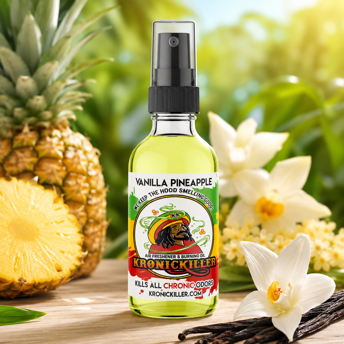 KronicKiller Vanilla Pineapple Air Freshener & Burning Oil