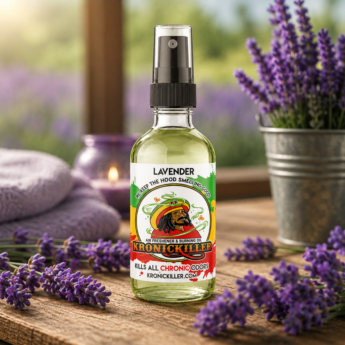 Kronickiller Lavender Air Freshener & Burning Oil