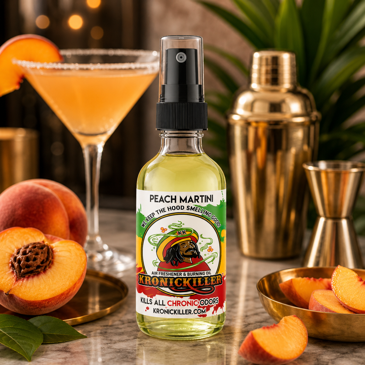 KronicKiller Peach Martini Air Freshener & Burning Oil