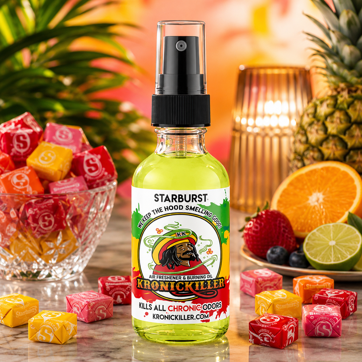 KronicKiller Starburst Air Freshener & Burning Oil