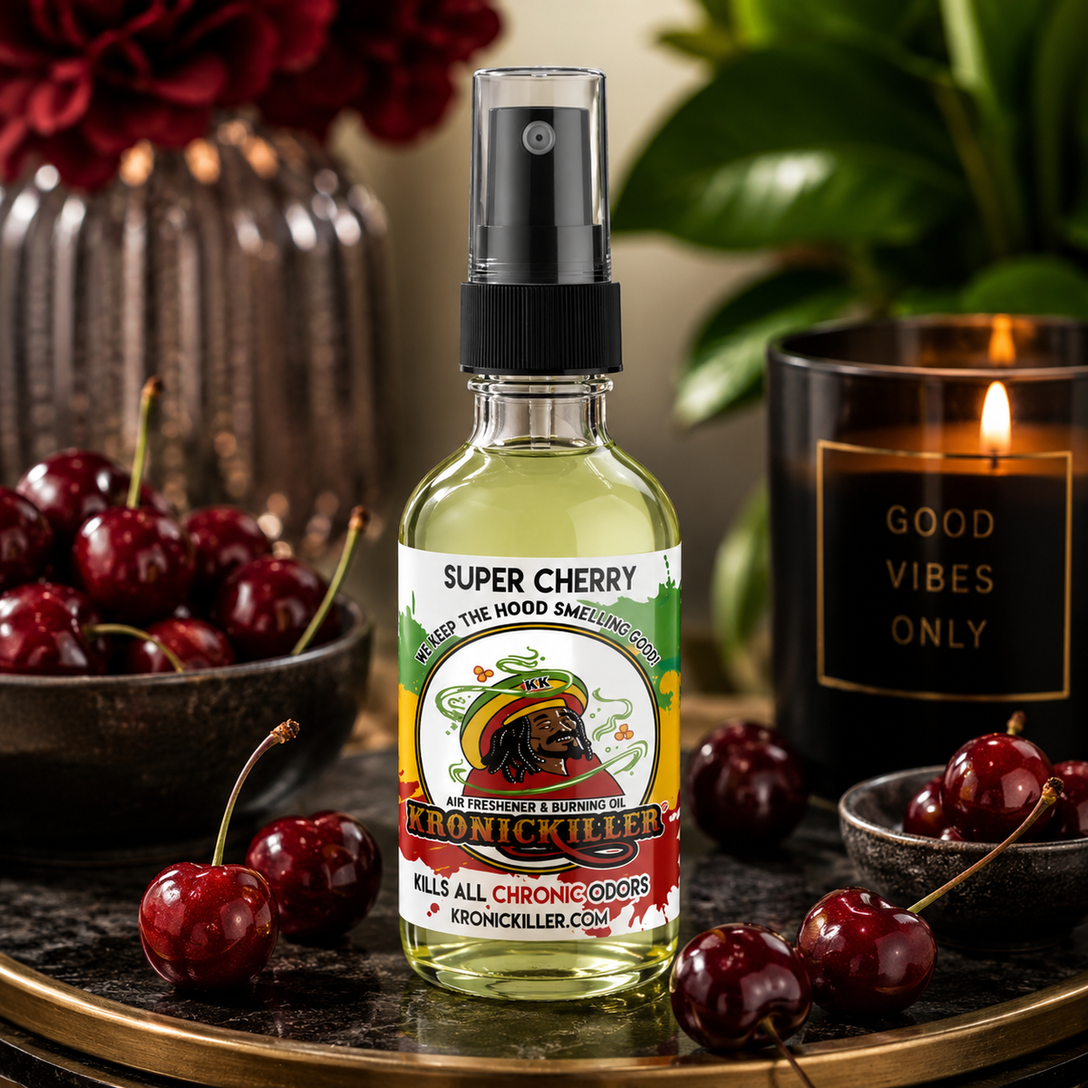 KronicKiller Super Cherry Air Freshener & Burning Oil