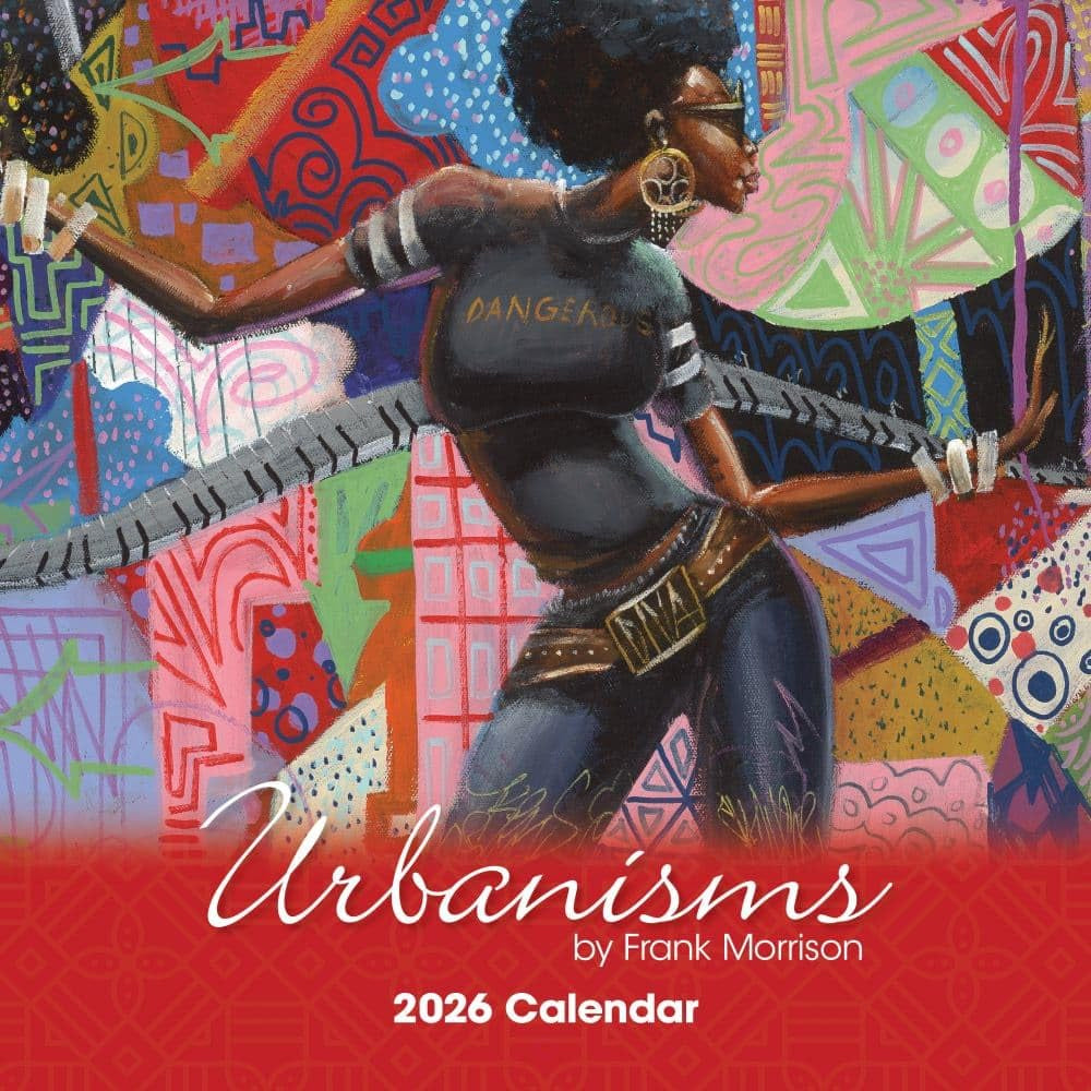 Afrocentric Urbanisms 2026 Wall Calendar | FashionMojos.com