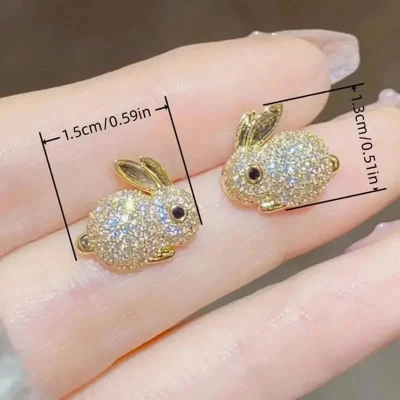 Adorable Rabbit-shaped Earrings