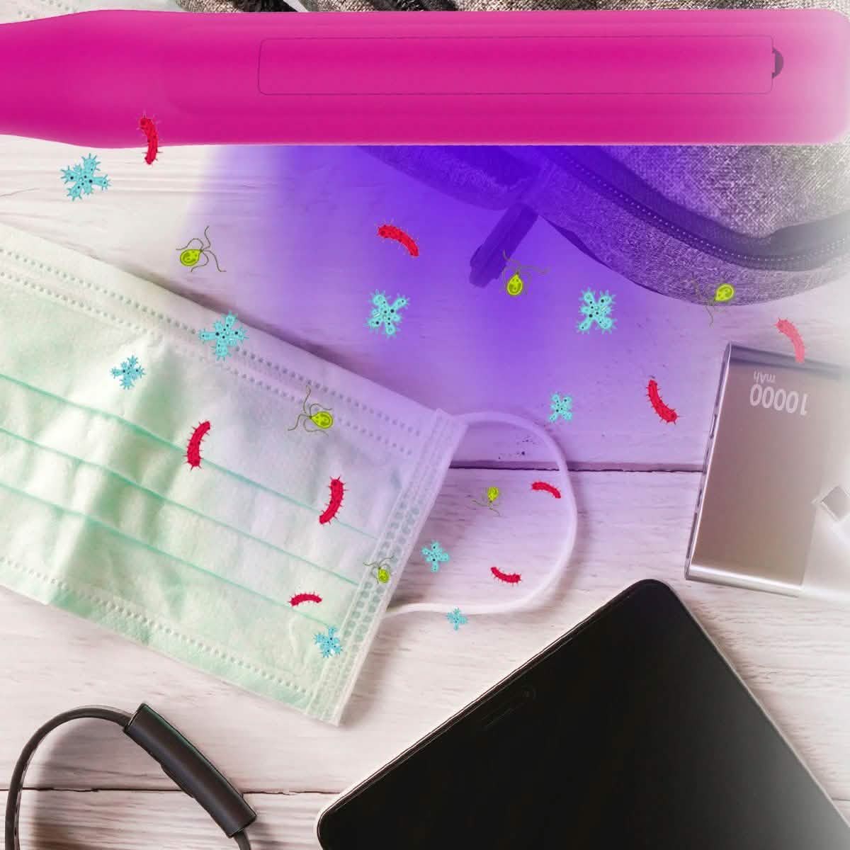 Aduro U-Clean Plus Portable UV Sanitizing Disinfecting Wand