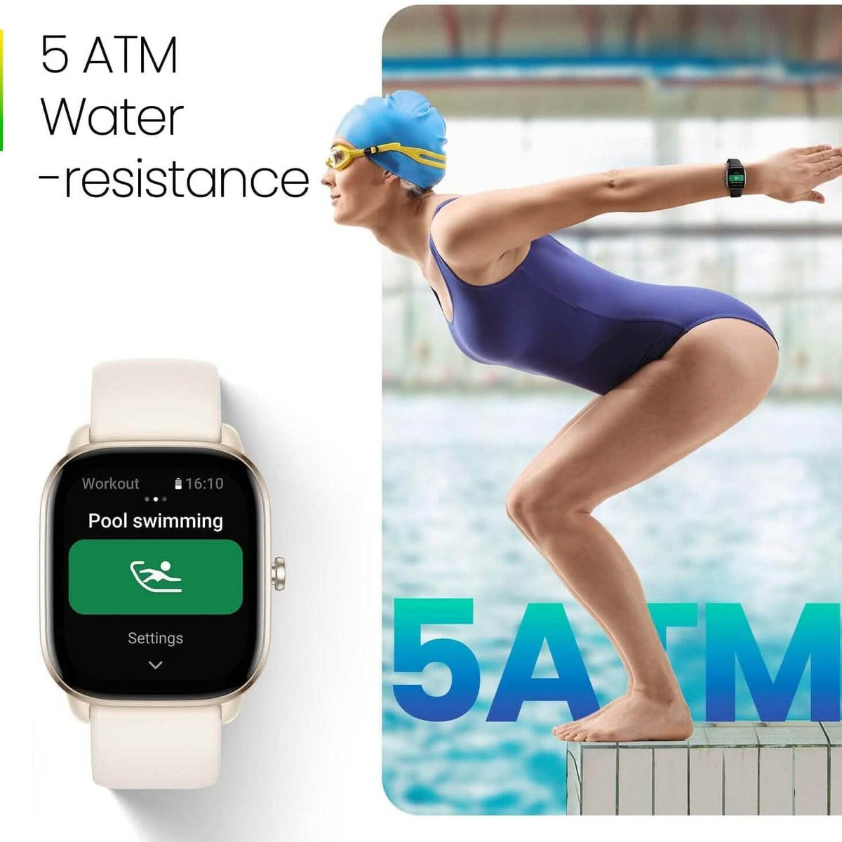 Amazfit GTS 4 Mini Smart Watch  (Refurbished)