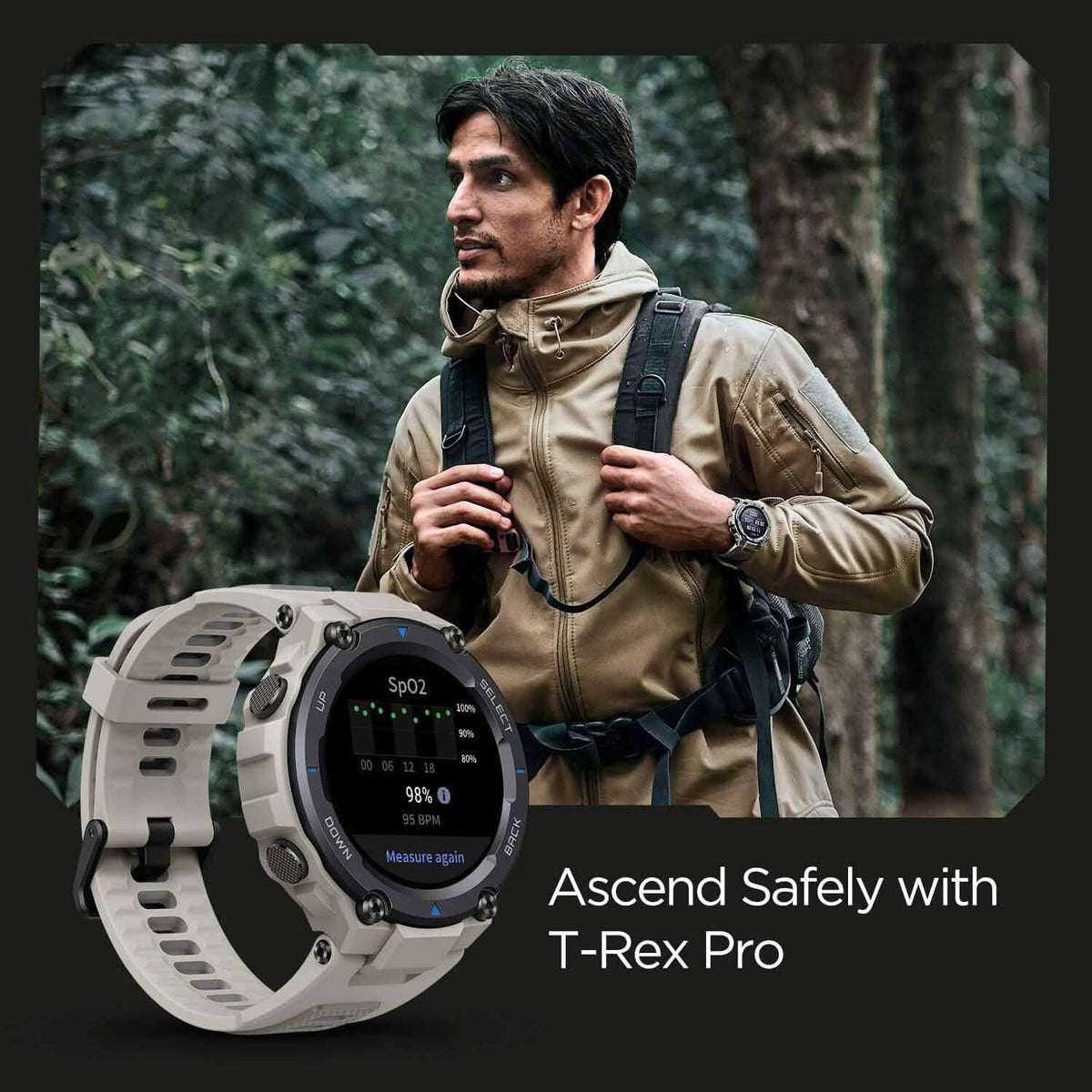 Amazfit T-Rex Pro Smart Watch for Men (Refurbished)