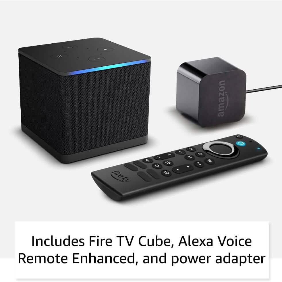 Amazon Fire TV Cube with Alexa (Refurbished)