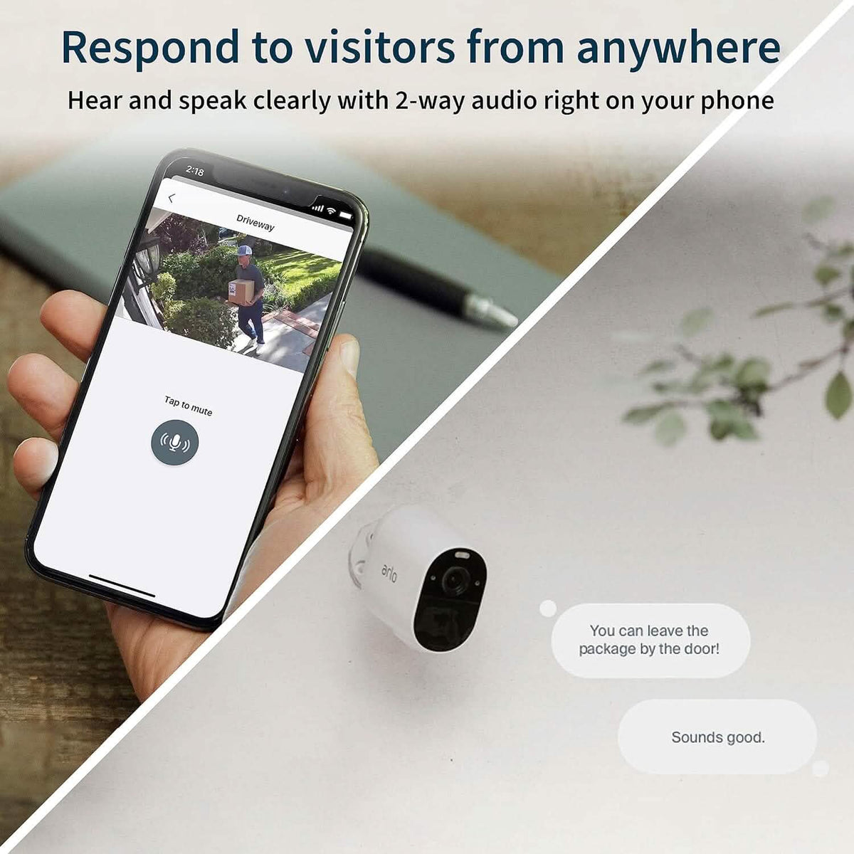Arlo Essential Spotlight Camera  (Refurbished)
