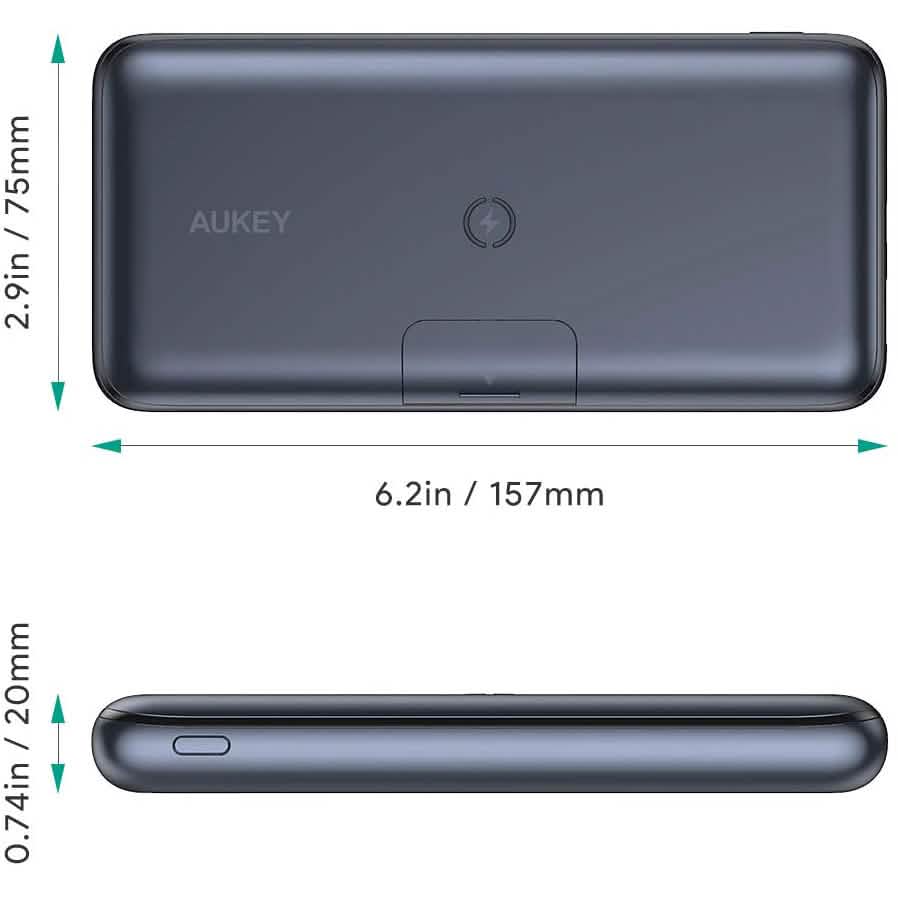 AUKEY PB-WL03 20000mAh Basix Pro Wireless Power Bank
