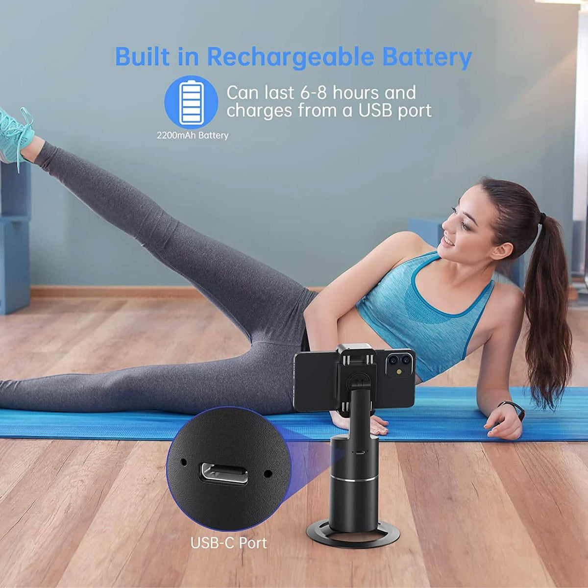 Auto Face Tracking Phone Holder
