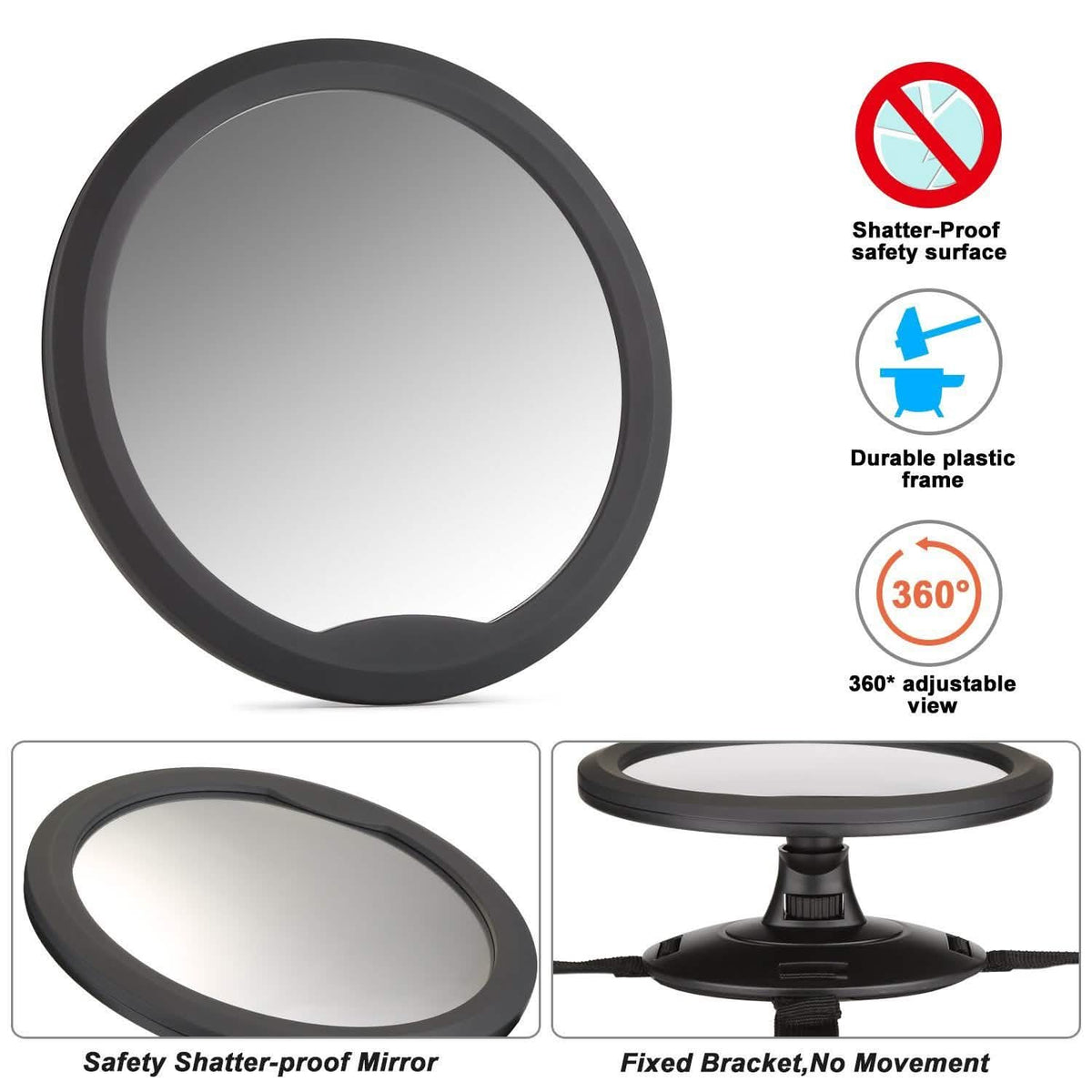Baby Back Seat Car Mirror