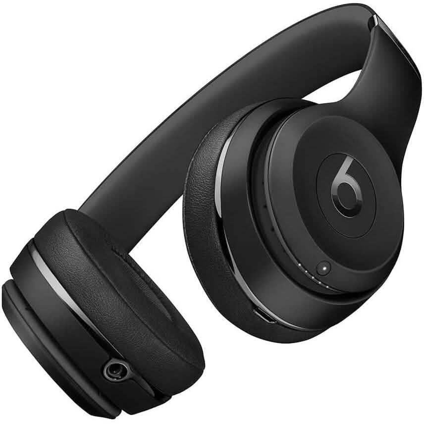 Beats Solo3 Wireless On-Ear Headphones - Black  (Refurbished)