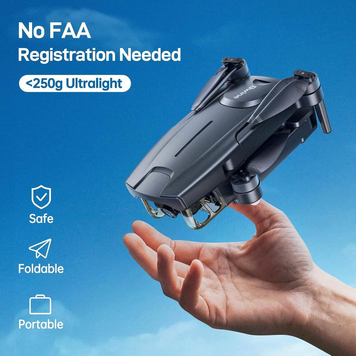 Bwine F7MINI Drone with Camera (Refurbished)