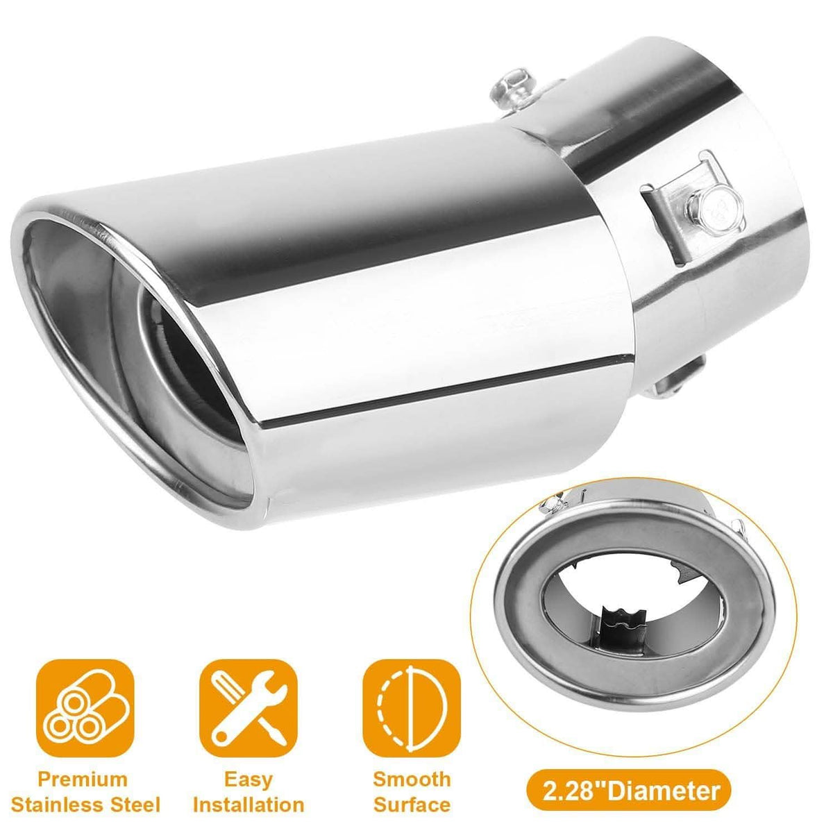 Car Rear Exhaust Pipe Tail Muffler