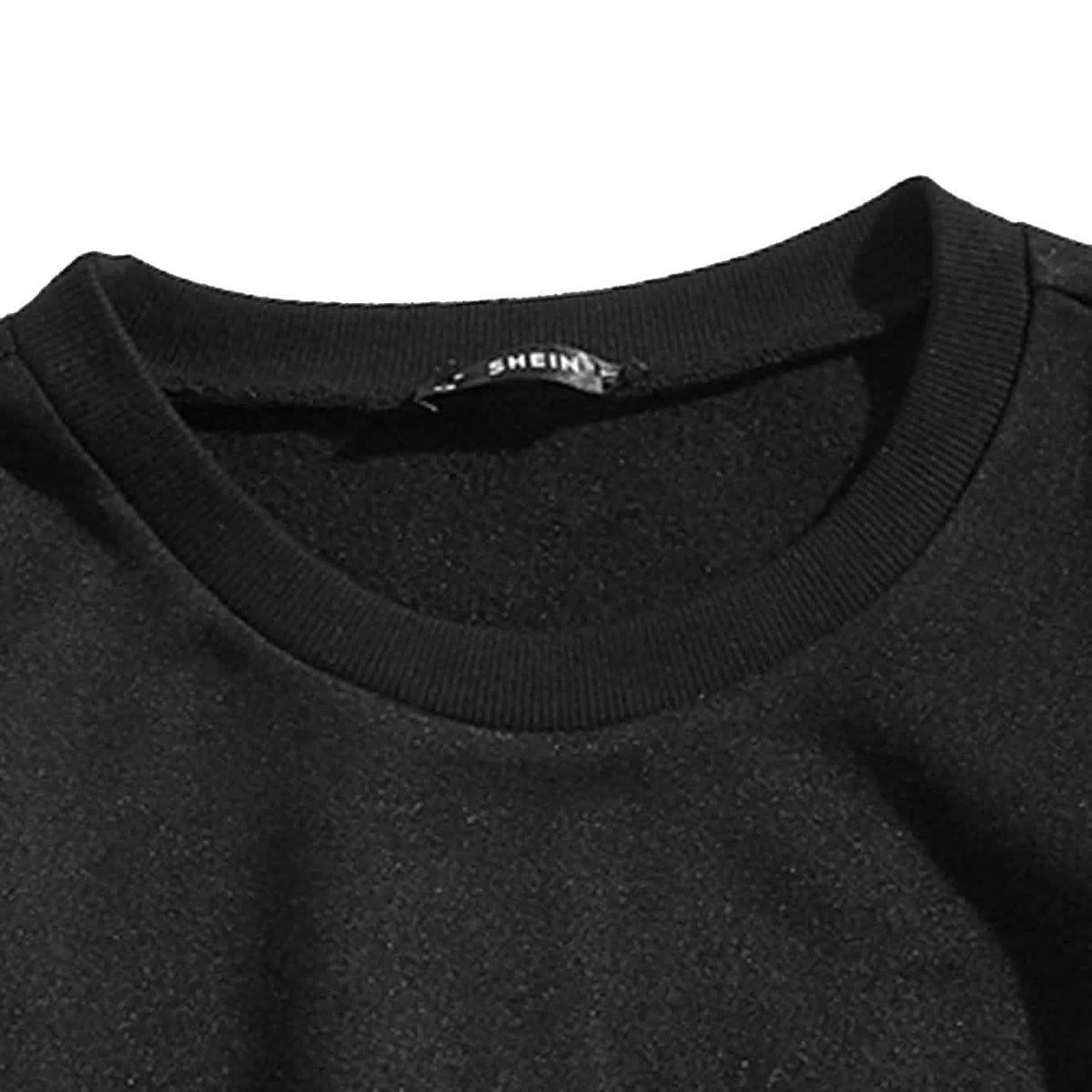 Cartoon Graphic Thermal Lined Oversized Sweatshirt