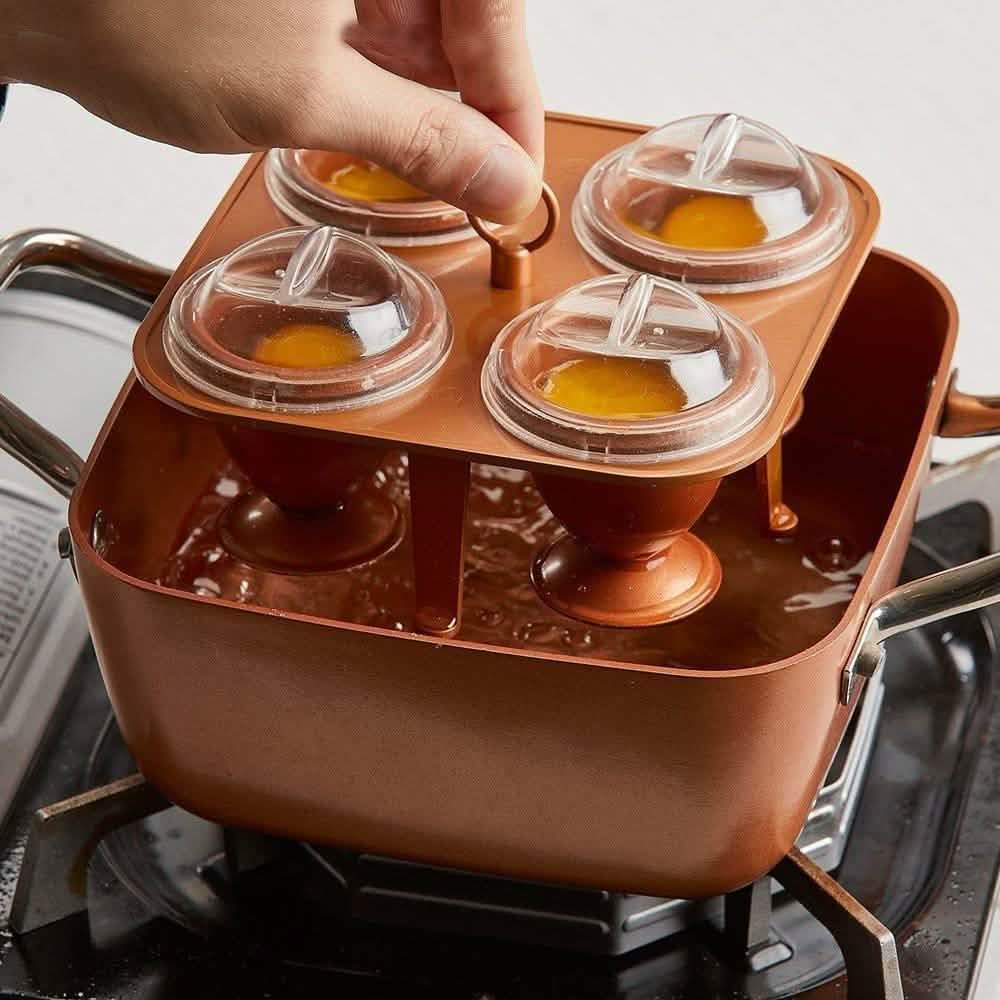 Copper Chef Eggs X-Large - Copper Chef Egg Cooker