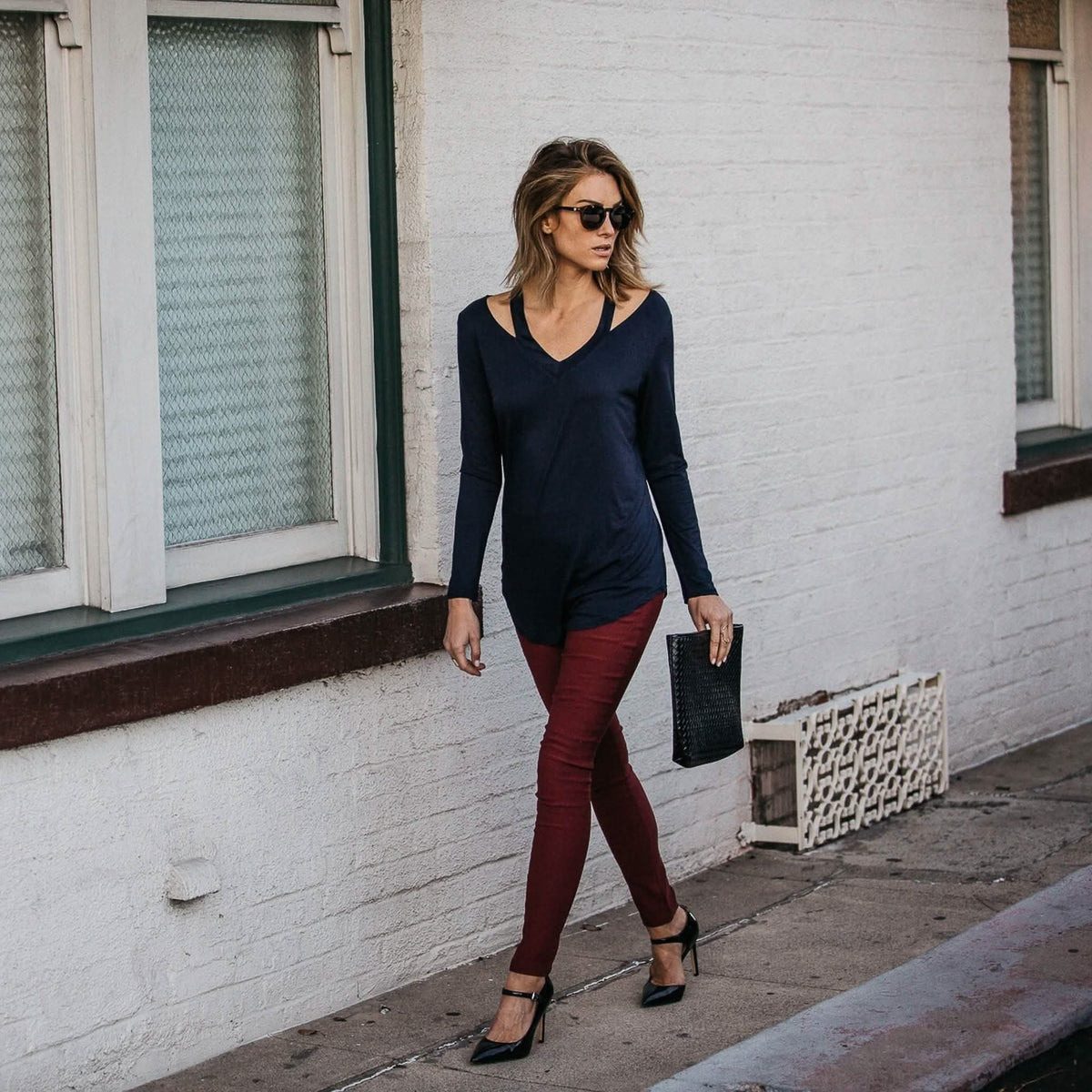Cut Loose Long Sleeve Shirt