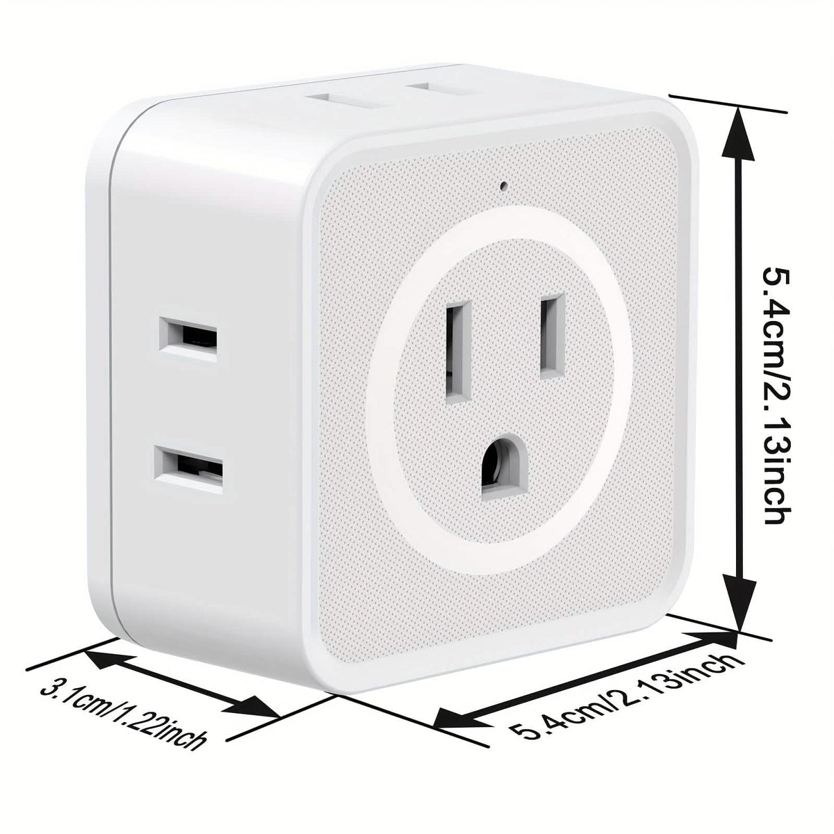 Multi-Function Socket Adapter – Five-Way Wall Extension