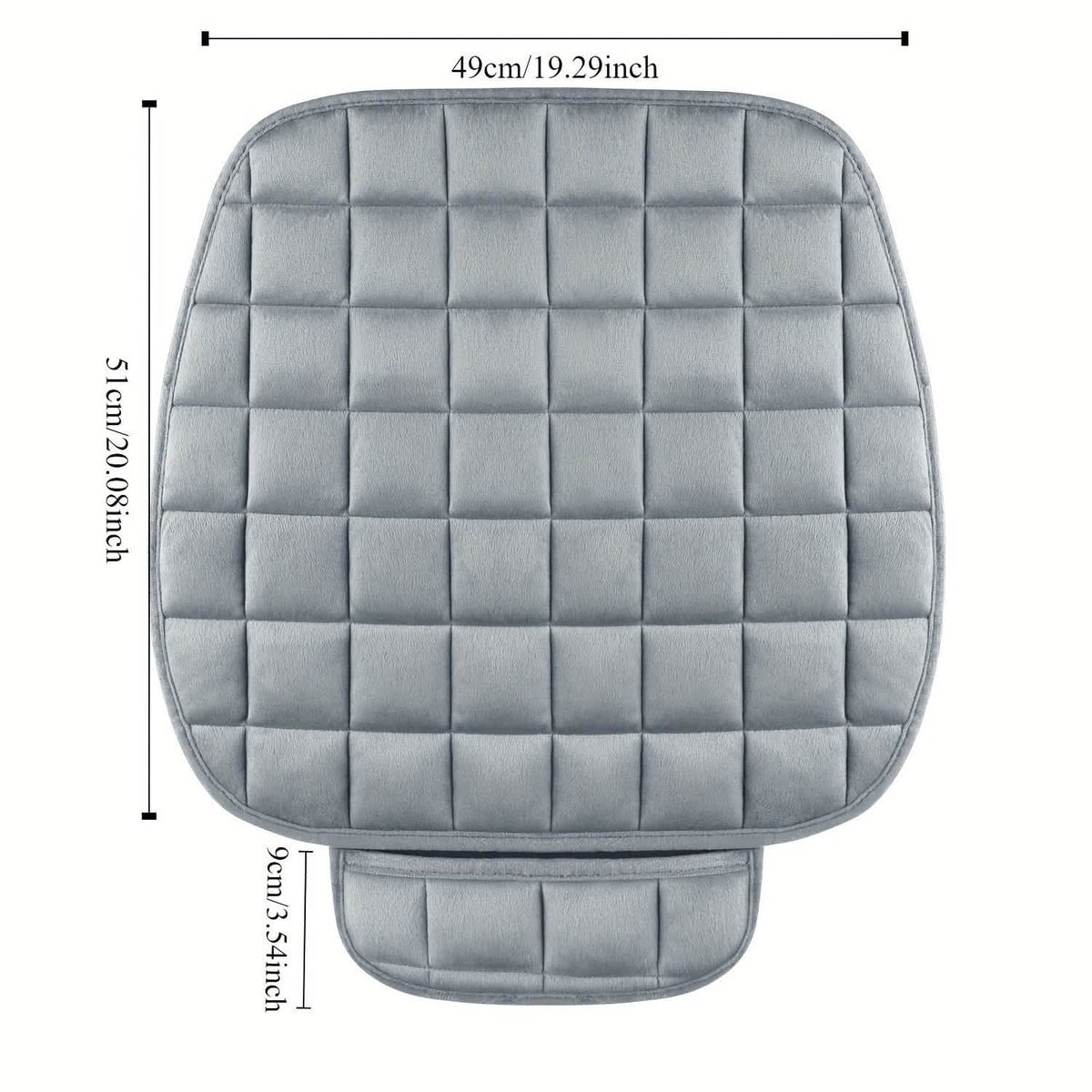Winter Car Seat Cover – Universal Front Seat Cushion, Anti-Slip, Breathable