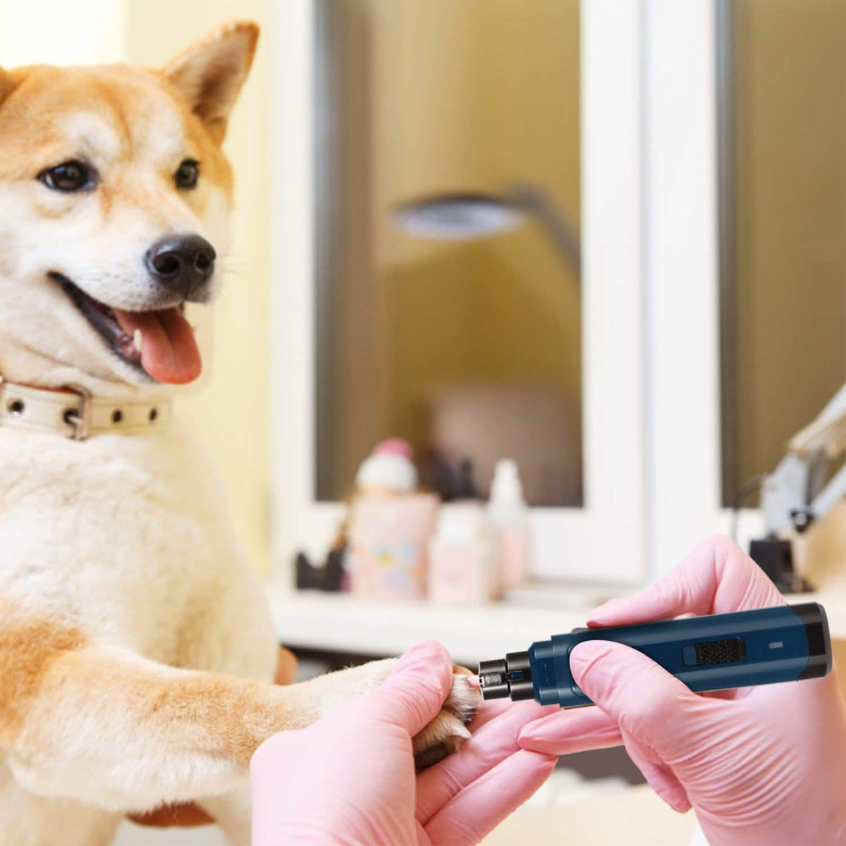 Dog Nail Grinder 2 Speeds Quiet USB Rechargeable
