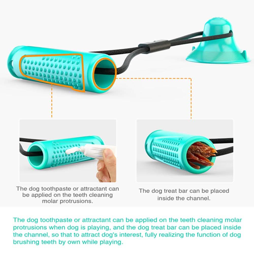 Dog Toys Silicon Suction Cup