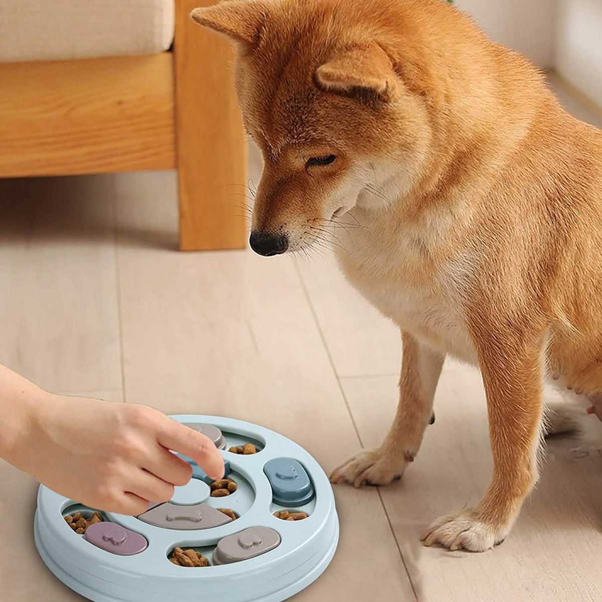 Dogs Food Puzzle Feeder Toys for IQ Training and Mental Enrichment
